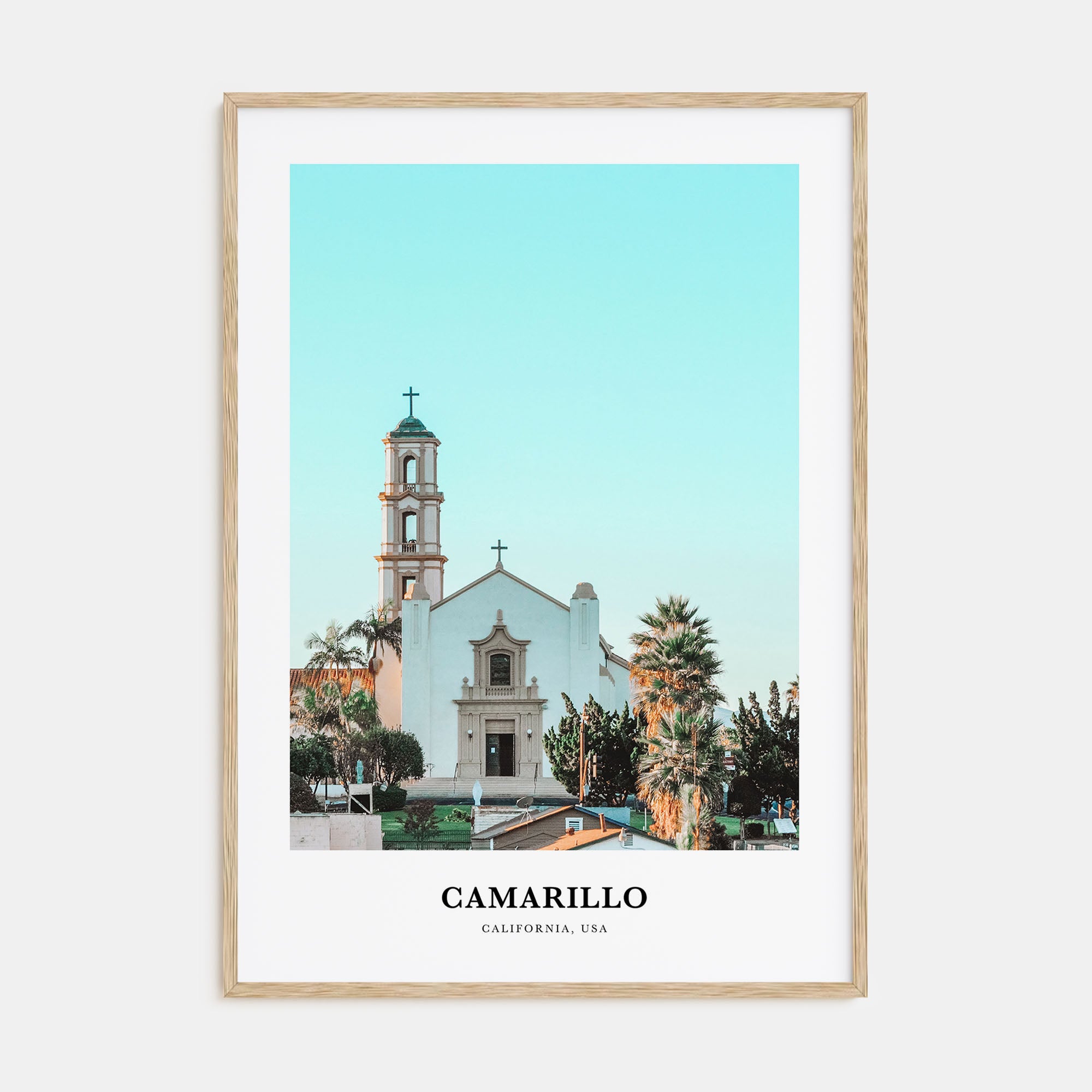 Camarillo Portrait Color Poster