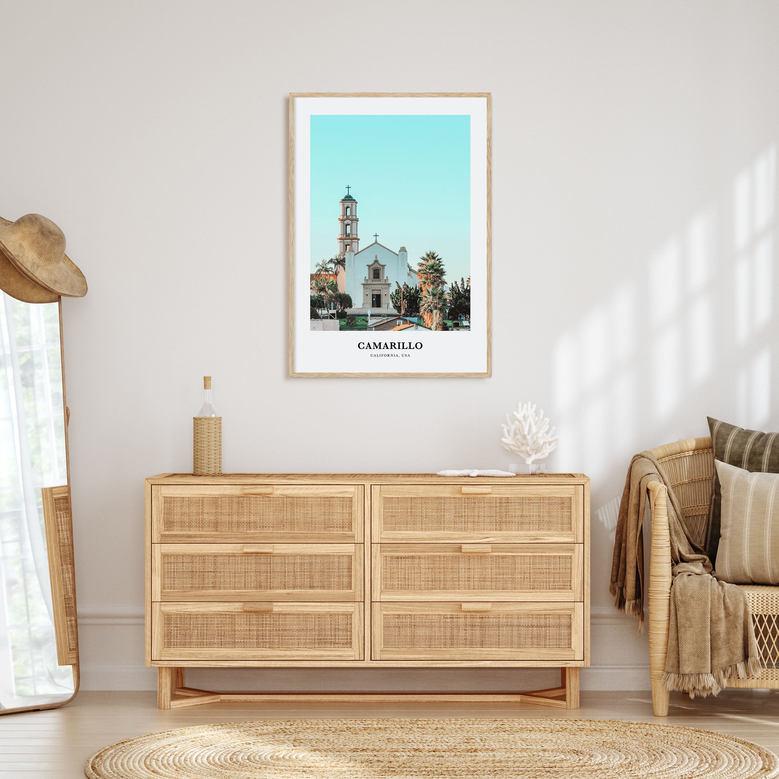 Camarillo Portrait Color Poster