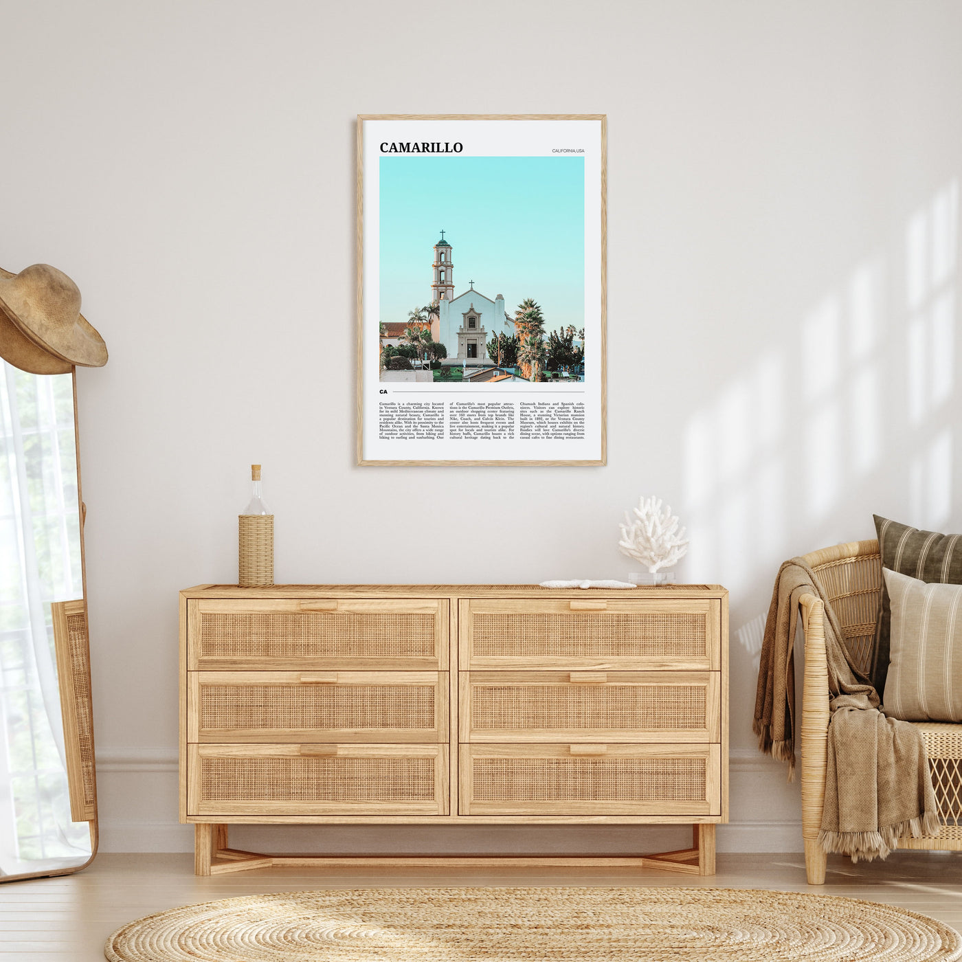 Camarillo Travel Color Poster