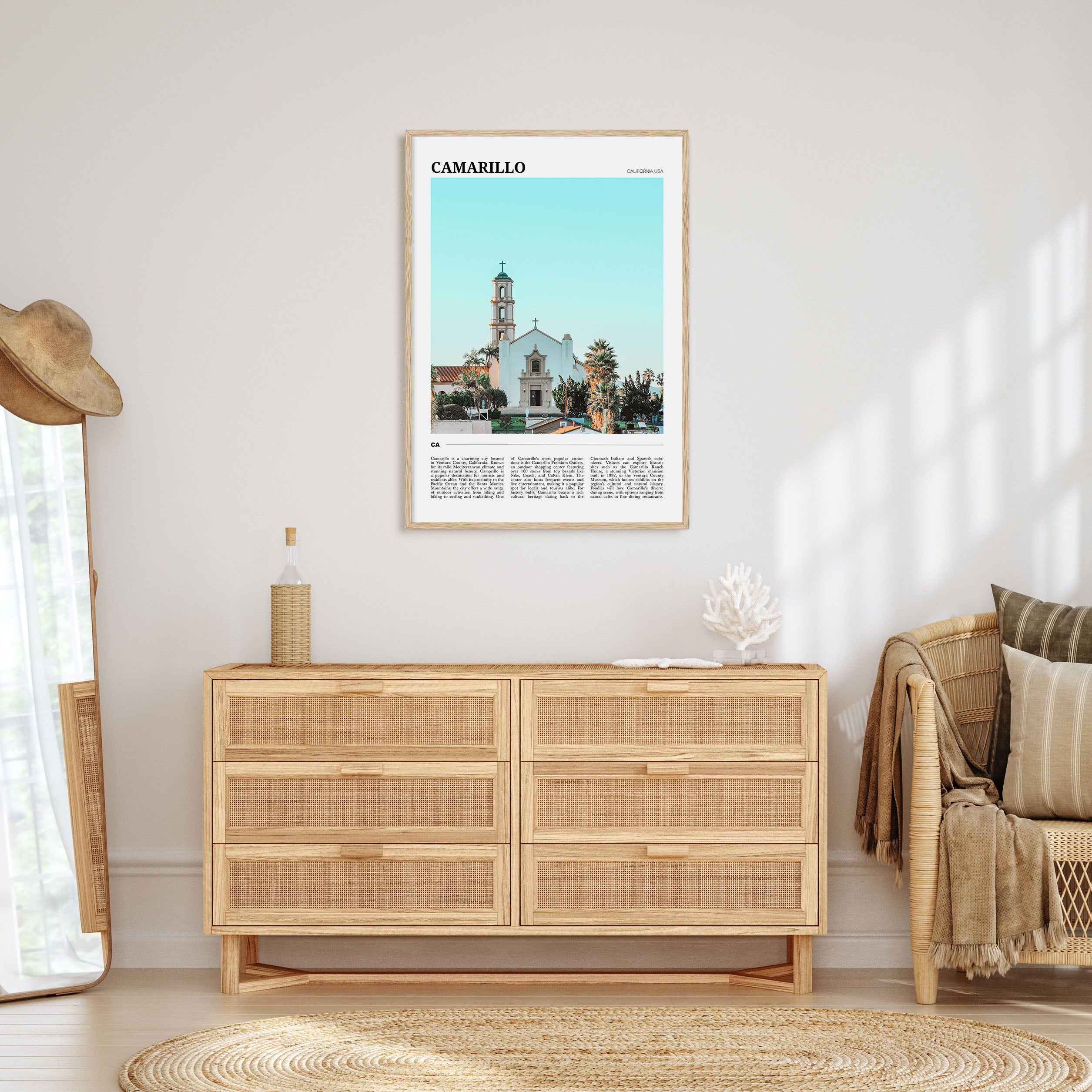 Camarillo Travel Color Poster