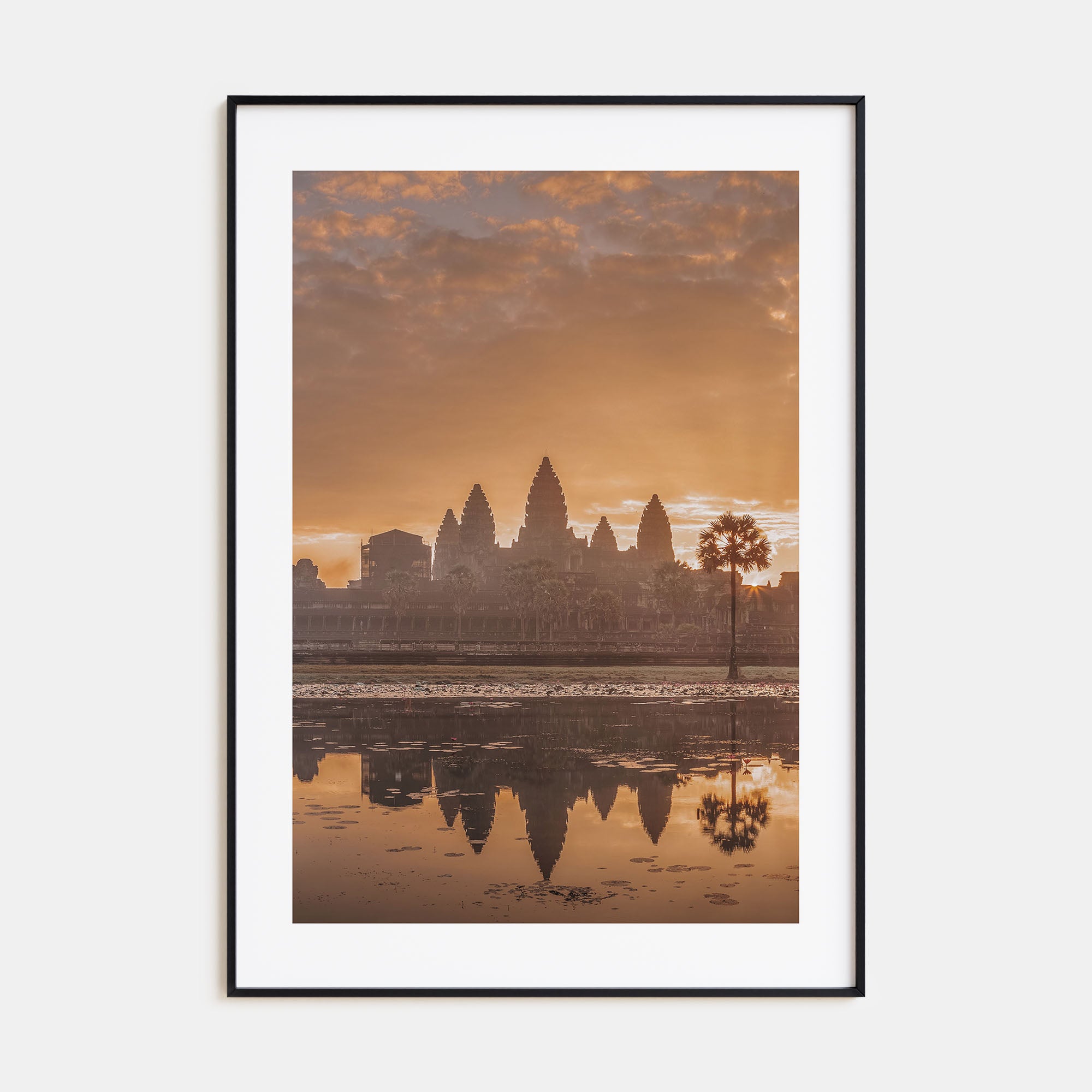 Cambodia Photo Color Poster