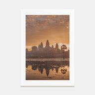 Cambodia Photo Color Poster