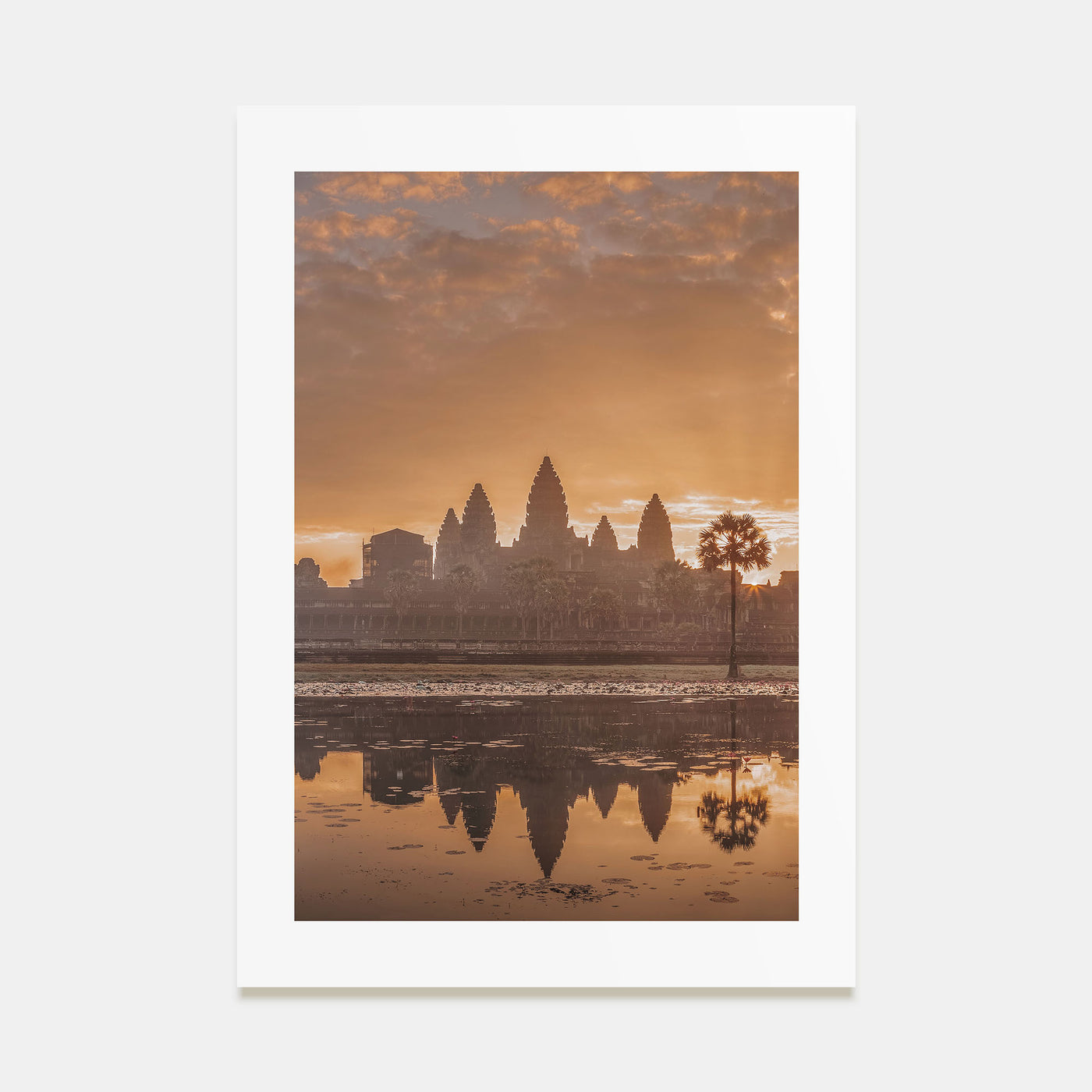 Cambodia Photo Color Poster