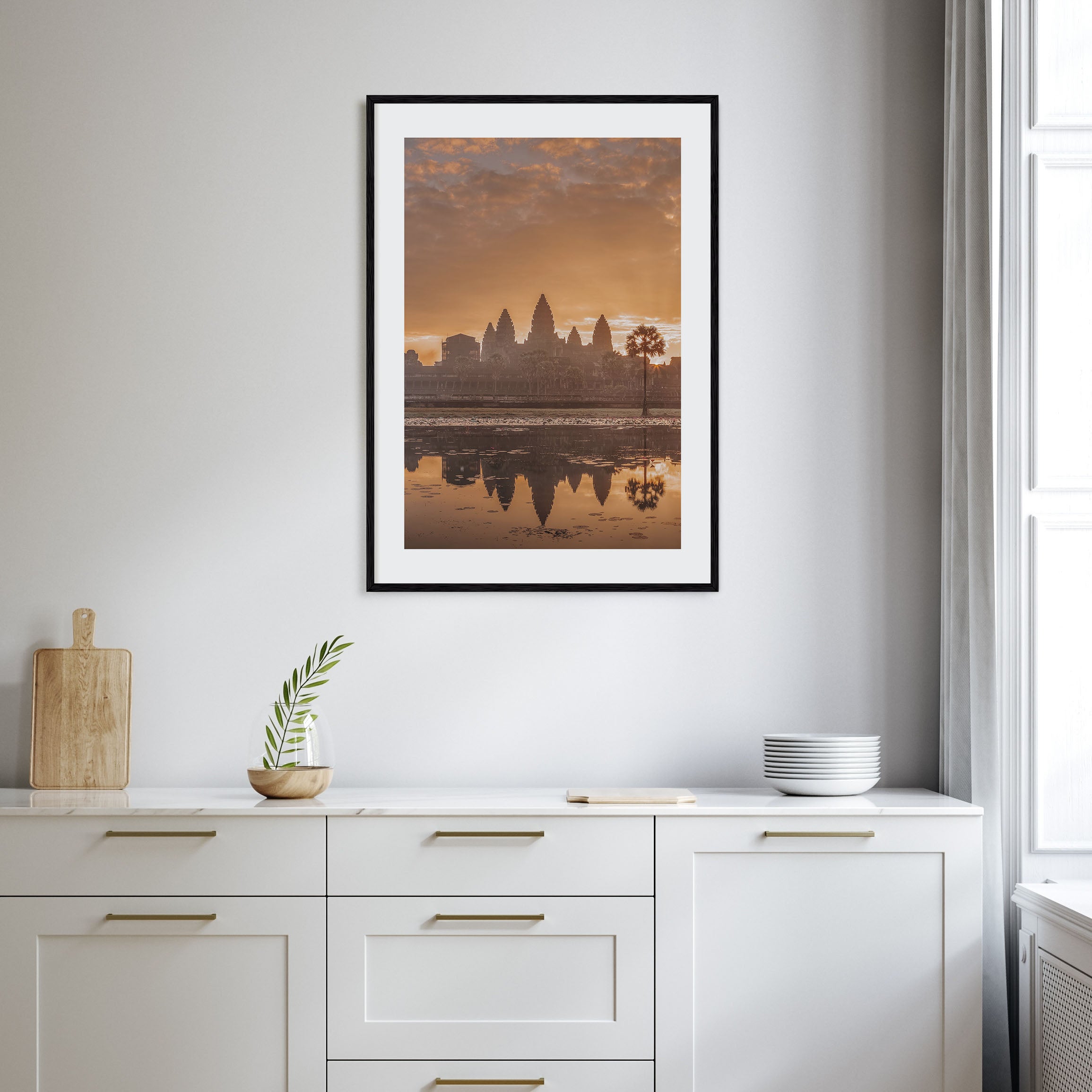 Cambodia Photo Color Poster