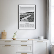 Cambria Travel B&W Poster