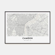 Camden Map Landscape Poster