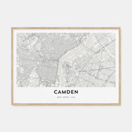 Camden Map Landscape Poster