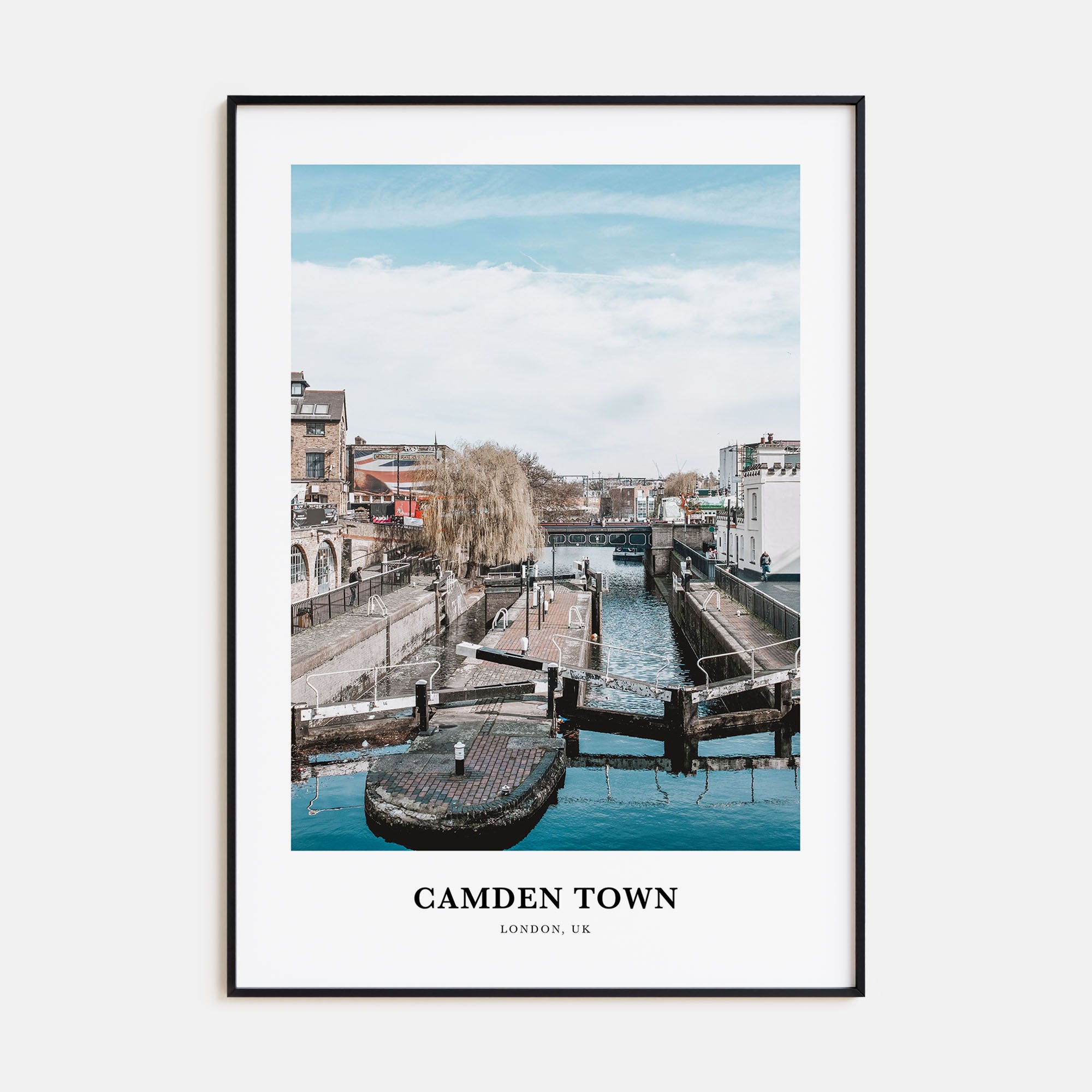 Camden Town Portrait Color Poster