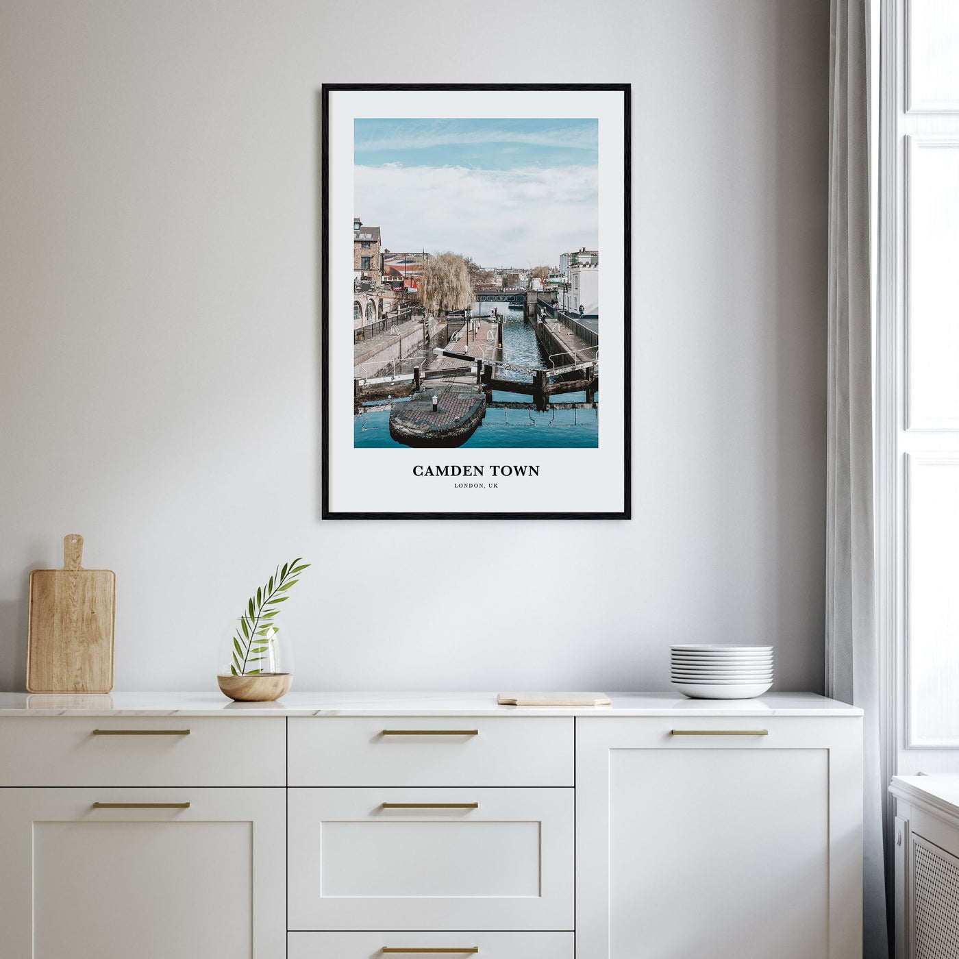 Camden Town Portrait Color Poster