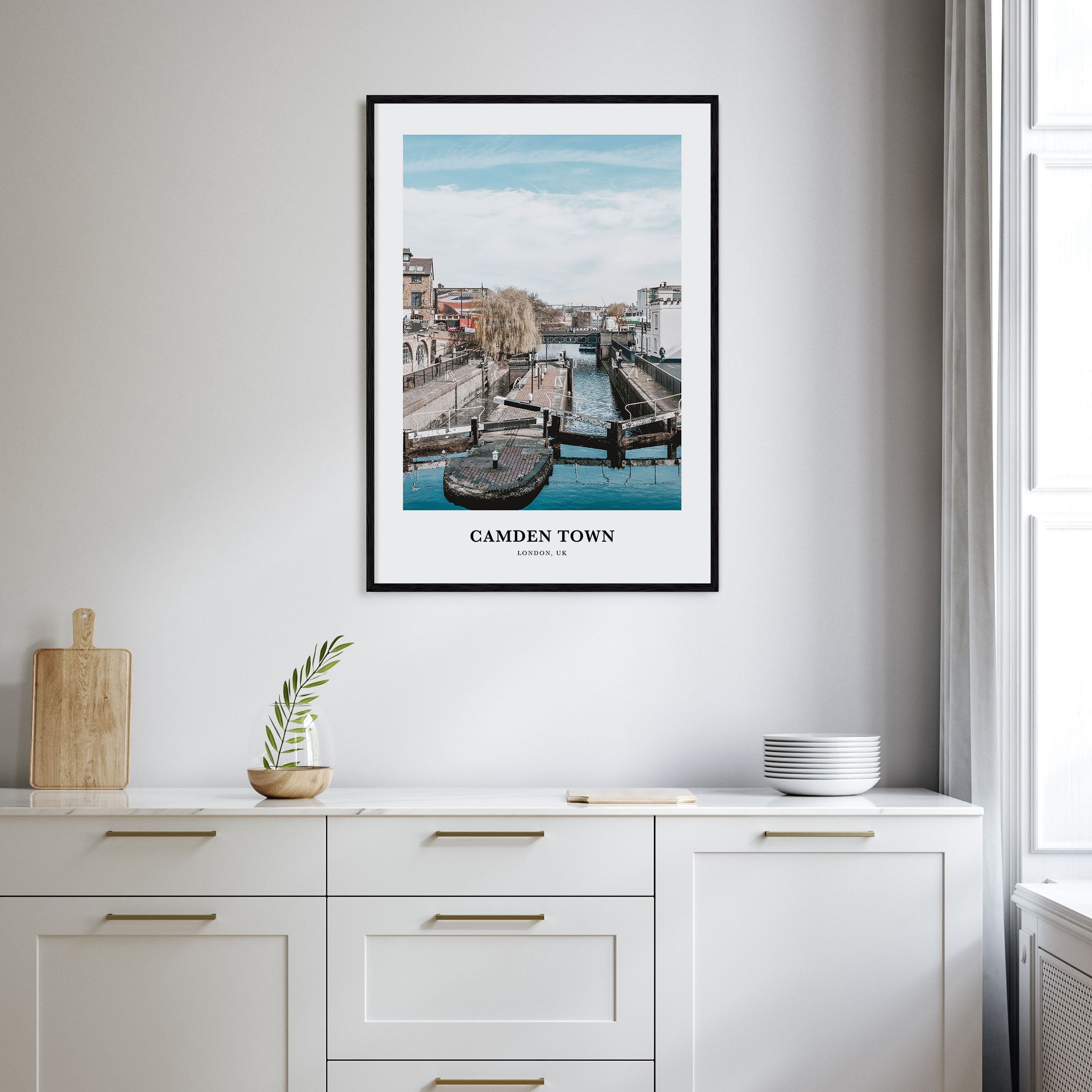 Camden Town Portrait Color Poster