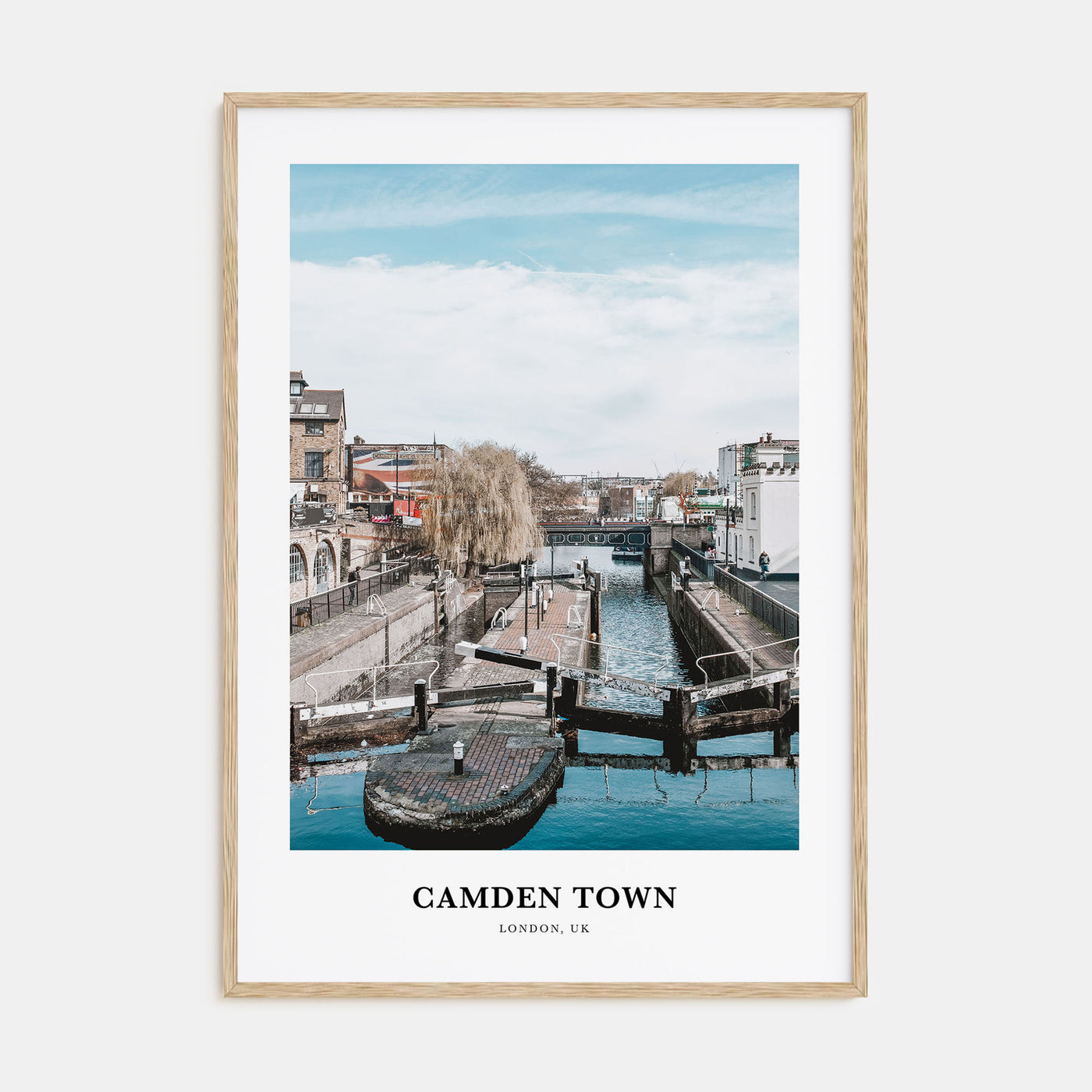 Camden Town Portrait Color Poster