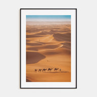 Camel Caravan Photo Color Poster