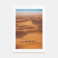 Camel Caravan Photo Color Poster