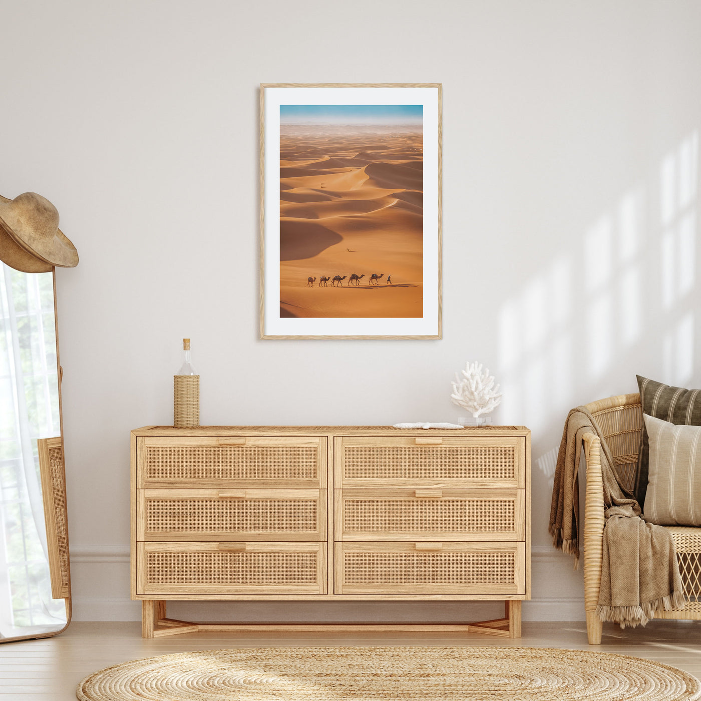 Camel Caravan Photo Color Poster