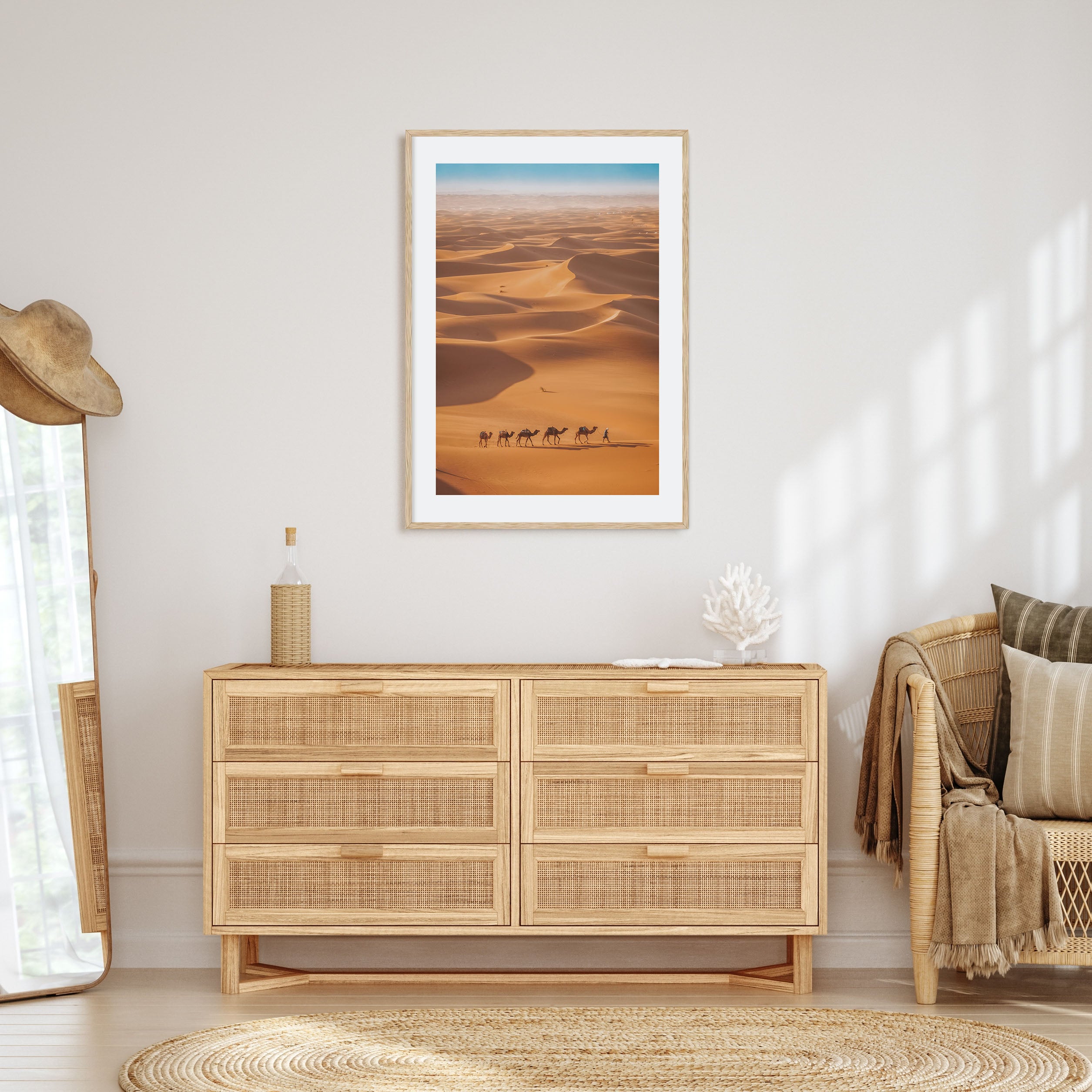 Camel Caravan Photo Color Poster