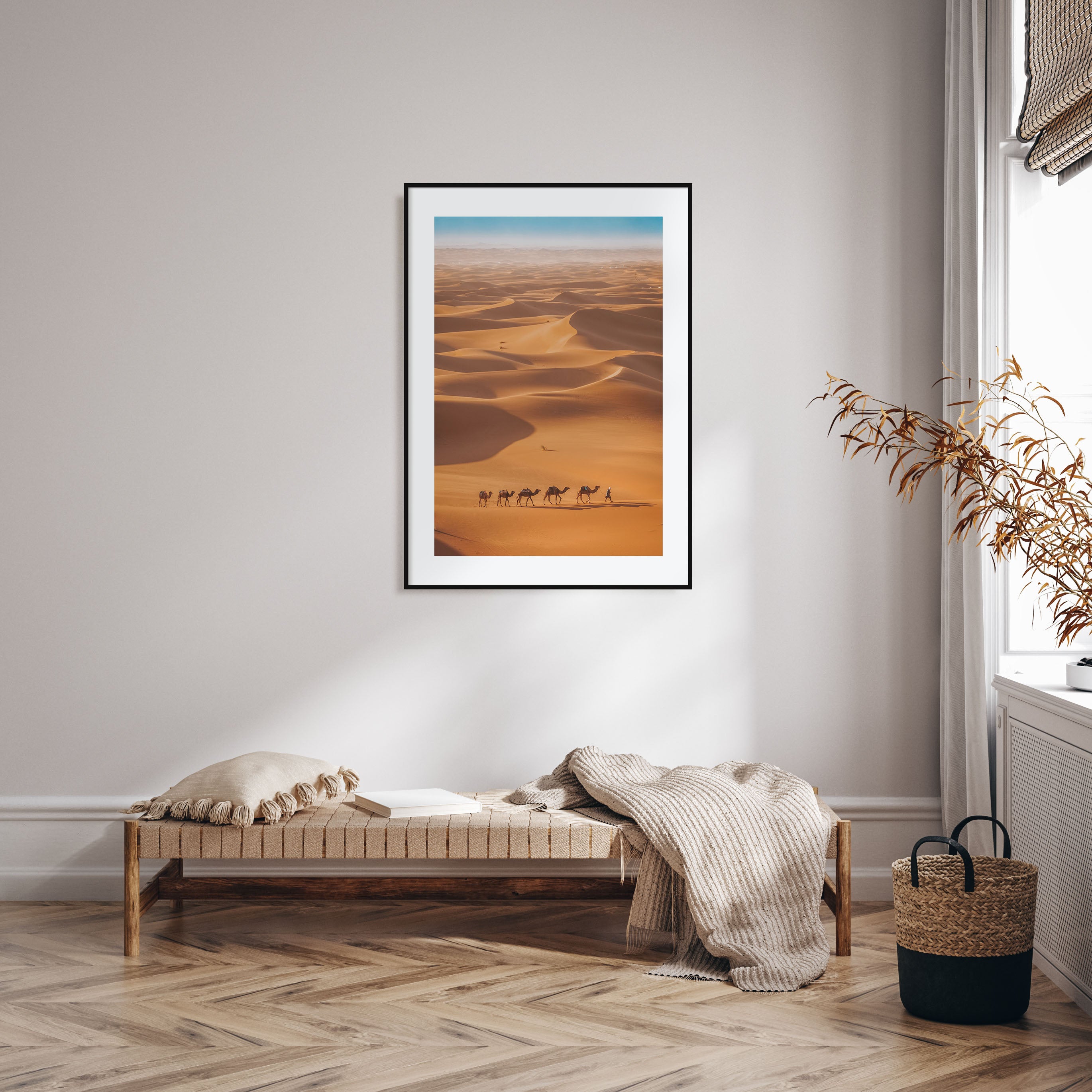 Camel Caravan Photo Color Poster