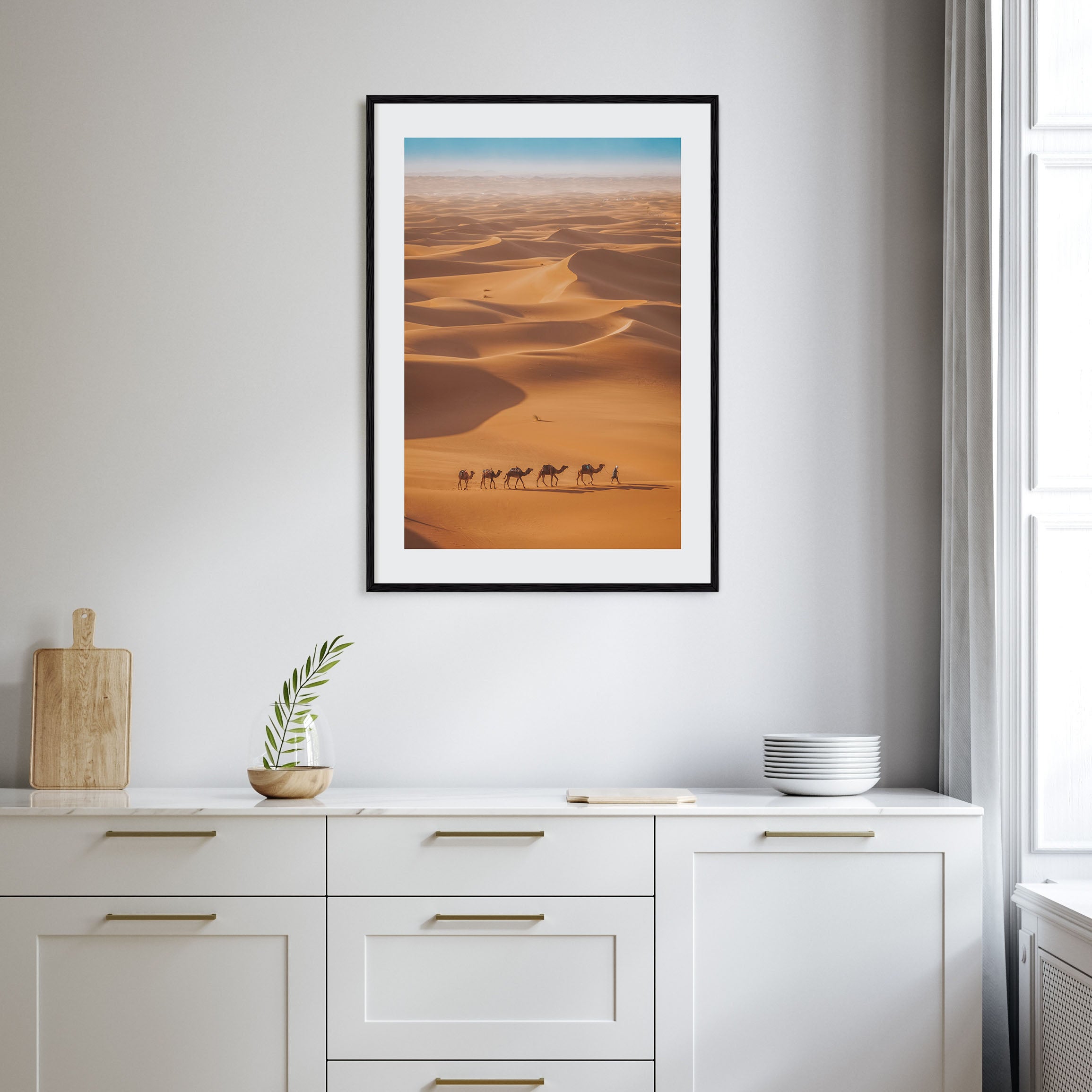 Camel Caravan Photo Color Poster
