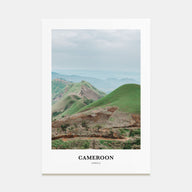 Cameroon Portrait Color Poster