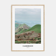 Cameroon Portrait Color Poster