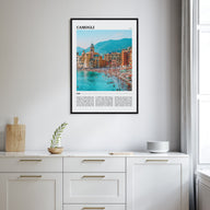Camogli Travel Color Poster