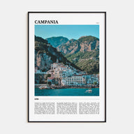 Campania Travel Color Poster