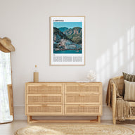 Campania Travel Color Poster
