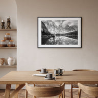 Canada Landscape B&W Poster