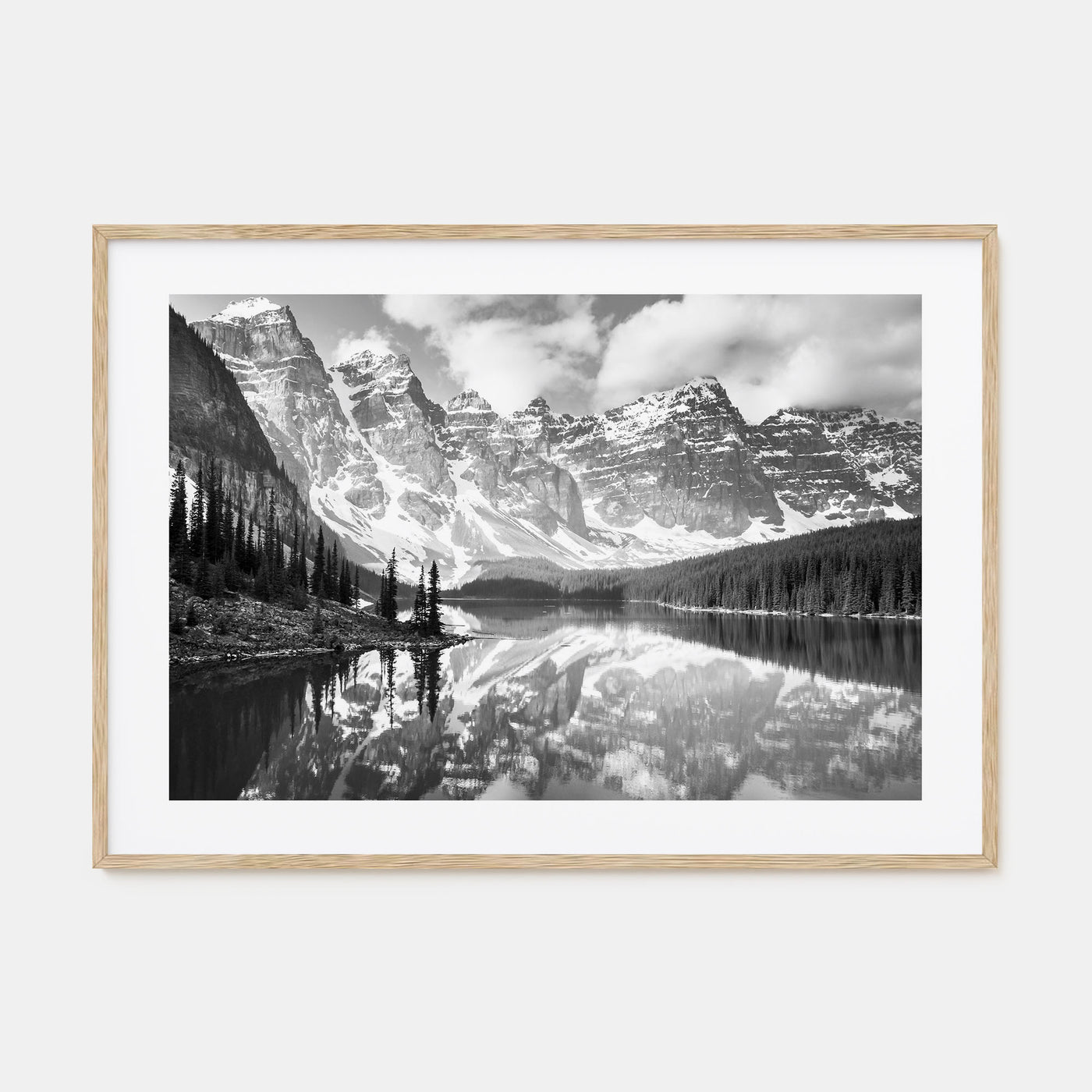 Canada Landscape B&W Poster
