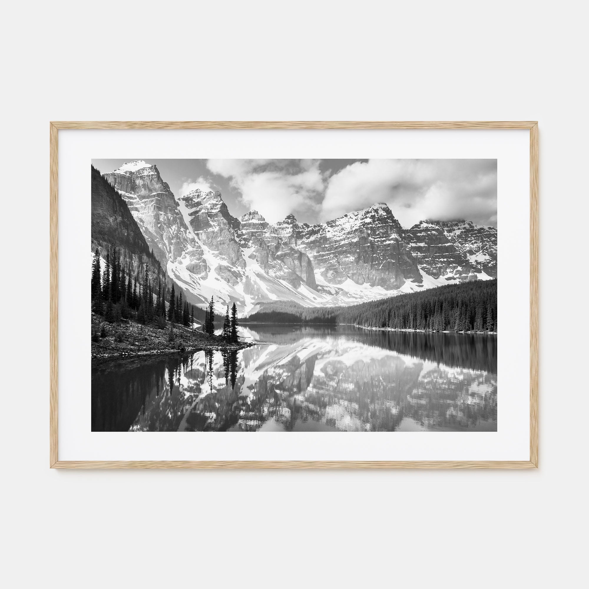Canada Landscape B&W Poster