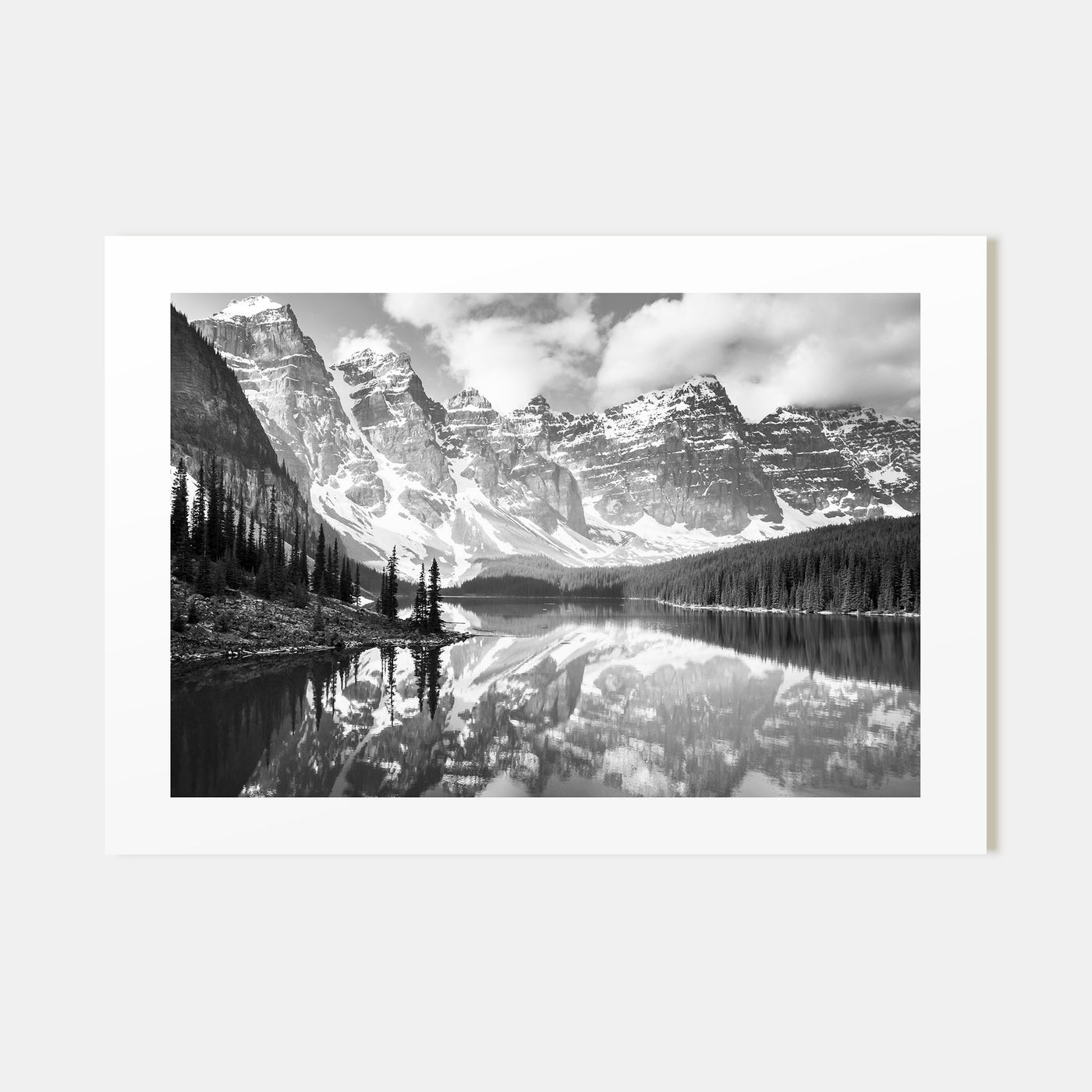 Canada Landscape B&W Poster