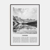 Canada Travel B&W No 1 Poster