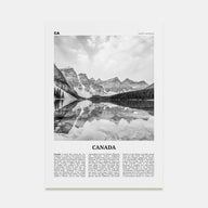 Canada Travel B&W No 1 Poster