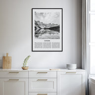 Canada Travel B&W No 1 Poster