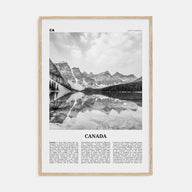 Canada Travel B&W No 1 Poster