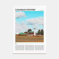 Canadian County Travel Color Poster