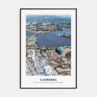 Canberra Portrait Color Poster