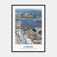 Canberra Portrait Color Poster