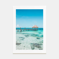 Cancún Photo Color No 3 Poster