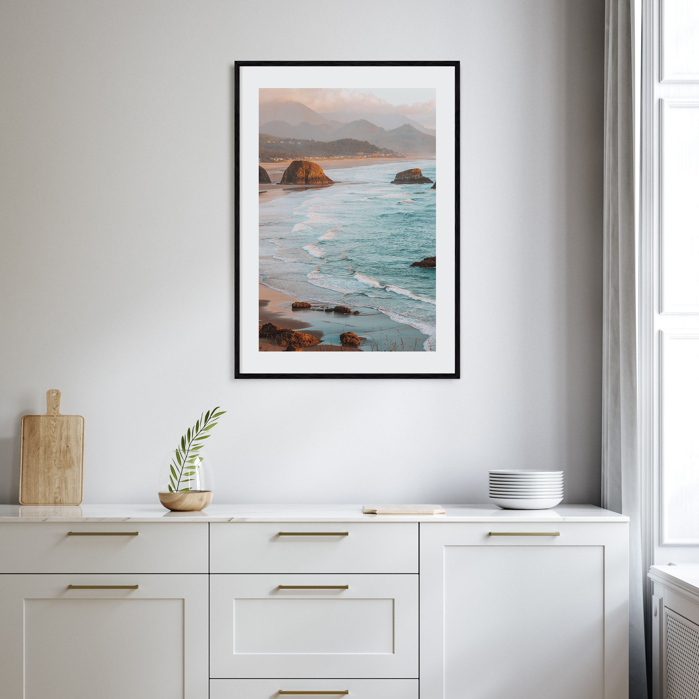 Cannon Beach Photo Color Poster