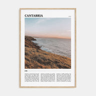Cantabria Travel Color Poster
