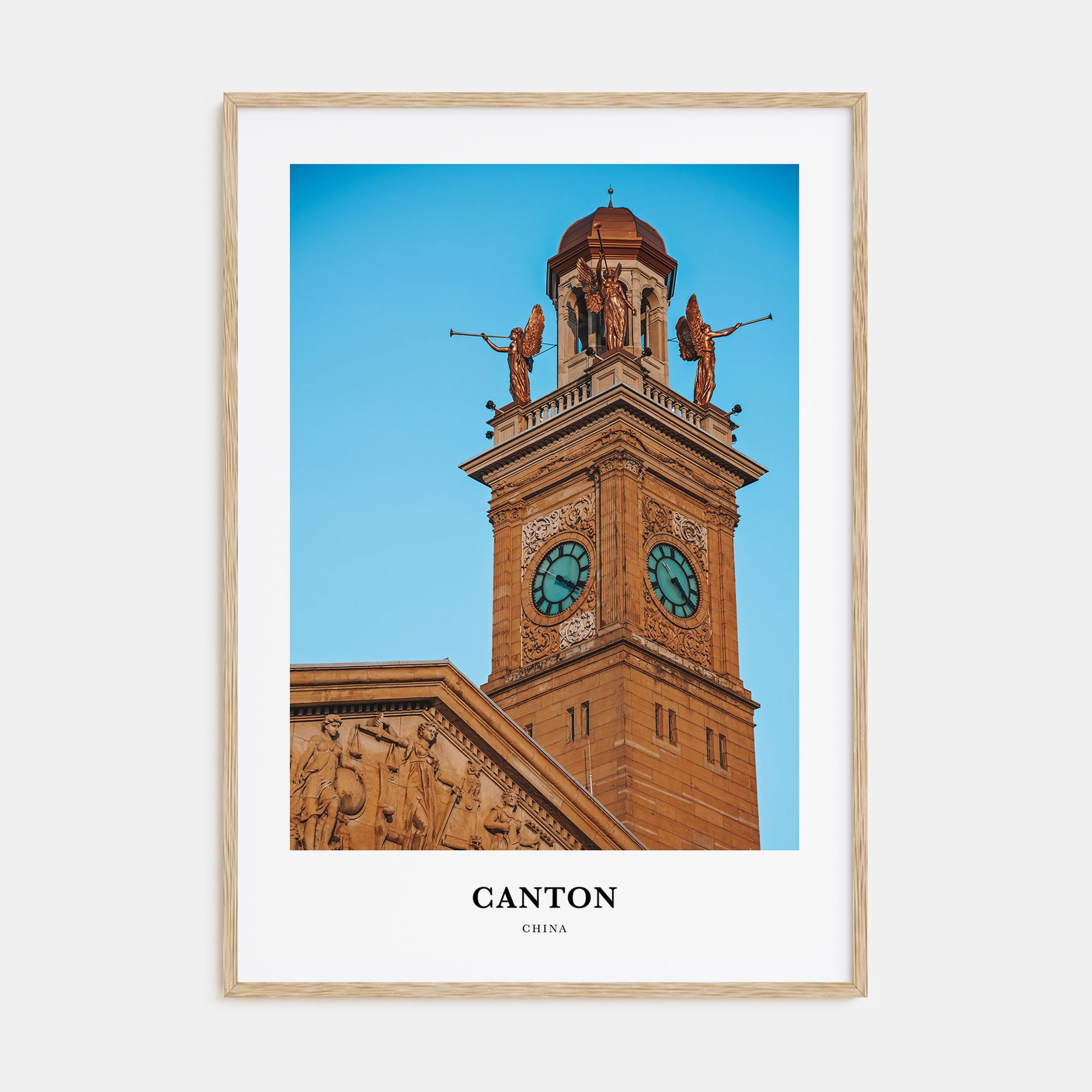 Canton Portrait Color Poster