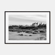 Cape Cod Landscape B&W Poster