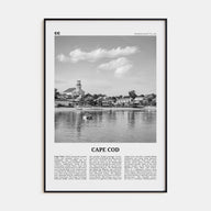 Cape Cod Travel B&W No 1 Poster