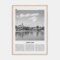 Cape Cod Travel B&W No 1 Poster
