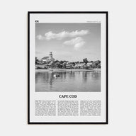 Cape Cod Travel B&W No 1 Poster
