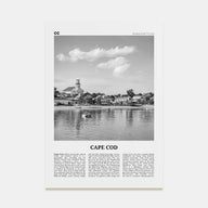 Cape Cod Travel B&W No 1 Poster
