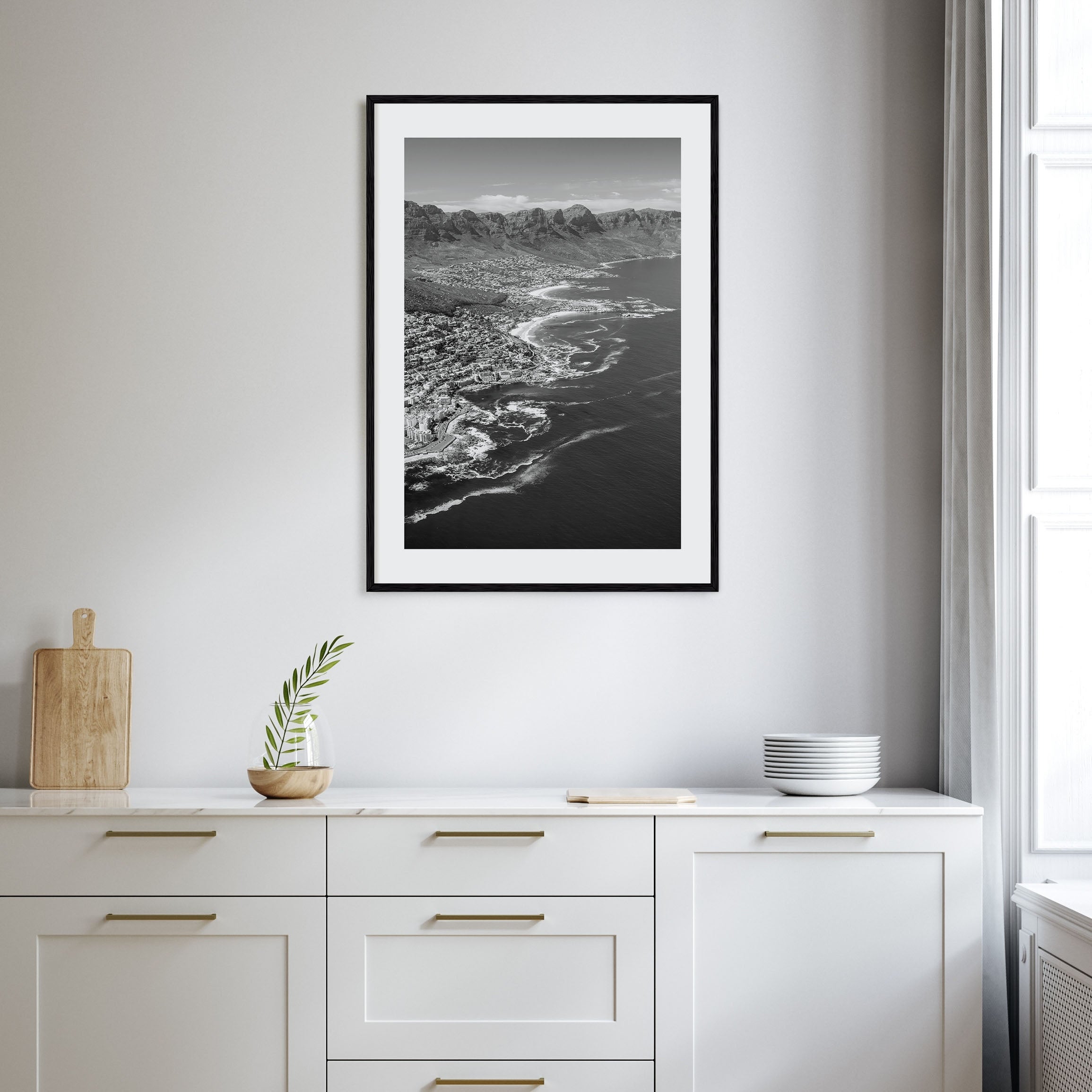 Cape Town Photo B&W No 1 Poster