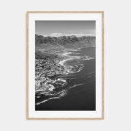 Cape Town Photo B&W No 1 Poster