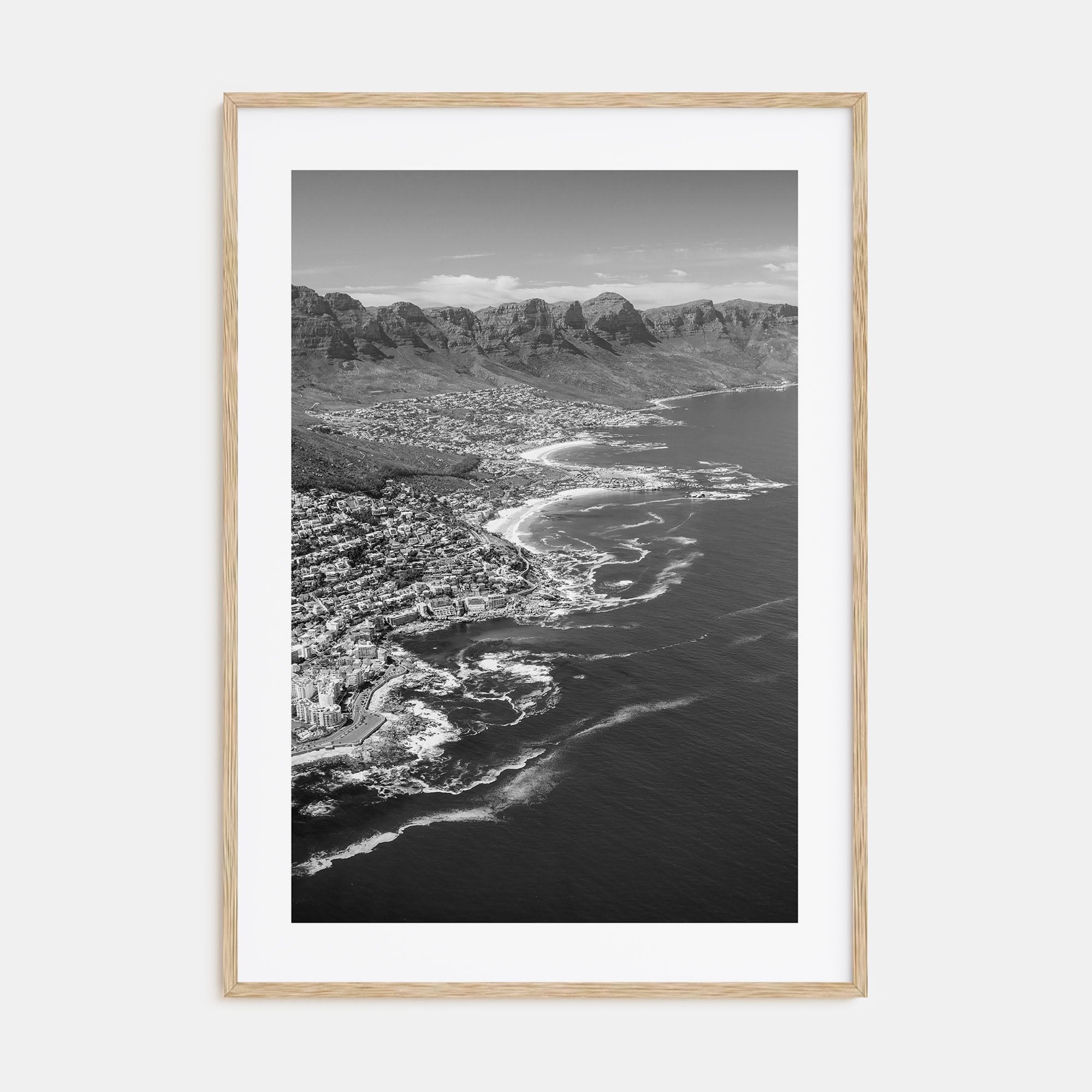 Cape Town Photo B&W No 1 Poster