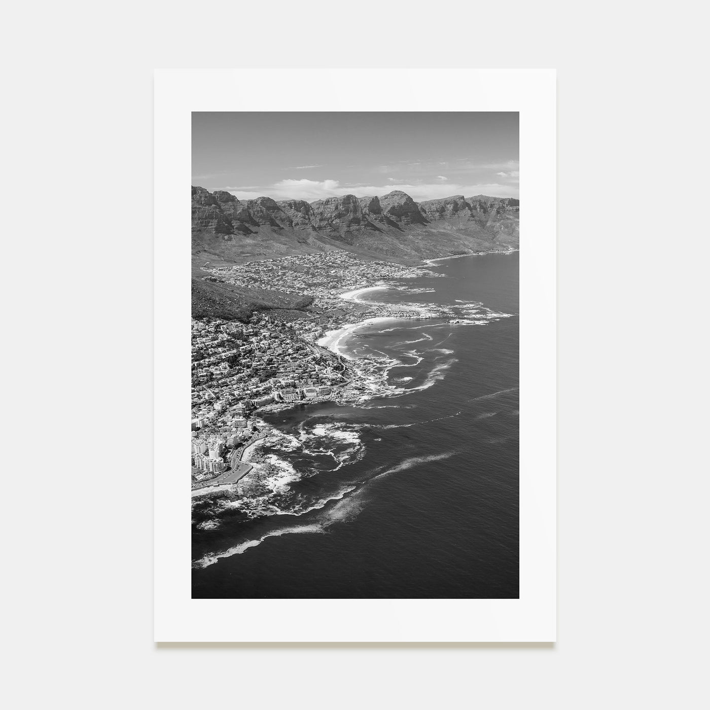 Cape Town Photo B&W No 1 Poster